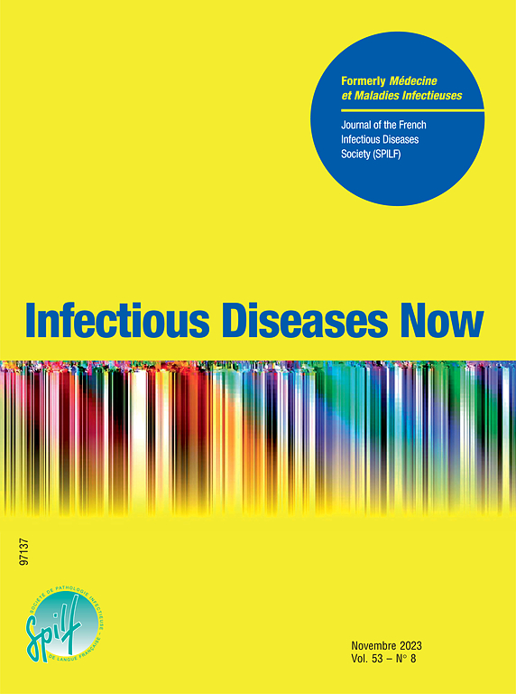 Go to journal home page - Infectious Diseases Now